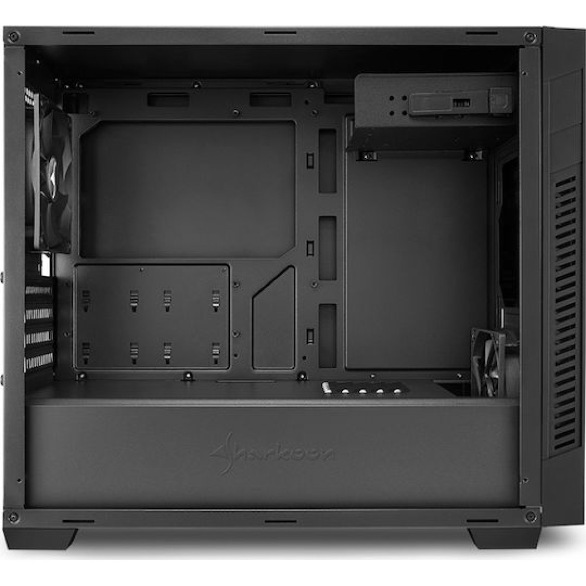 Sharkoon S1000 Midi Tower Κουτί Υπολογιστή Μαύρο