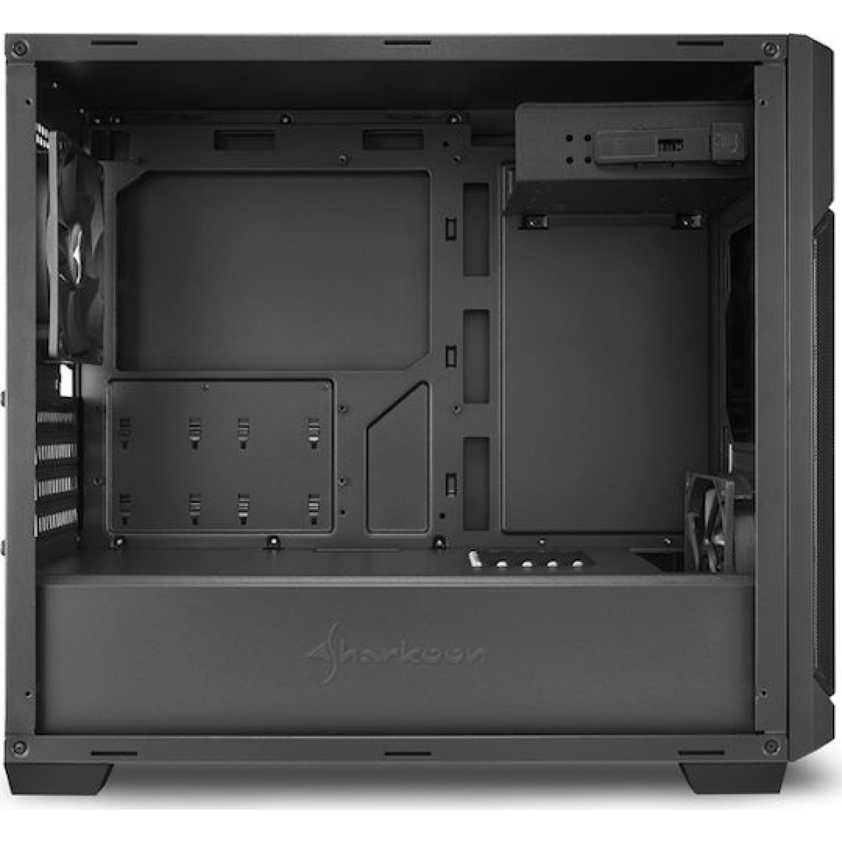 Sharkoon V1000 Midi Tower Κουτί Υπολογιστή Μαύρο