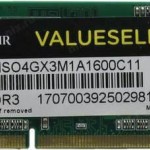 Corsair Value Select DDR3 με Module 1x4GB και Ταχύτητα 1600 για Laptop