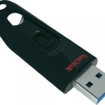 Sandisk Ultra 32GB USB 3.0 Stick Μαύρο