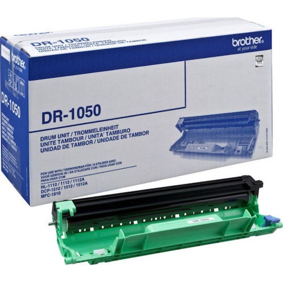 Brother DR-1050 Γνήσιο Drum Laser Εκτυπωτή Μαύρο 10000 Σελίδων (DR-1050)