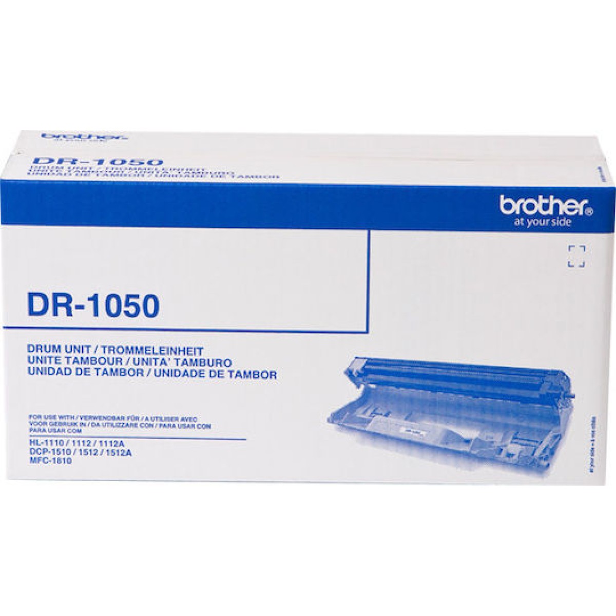 Brother DR-1050 Γνήσιο Drum Laser Εκτυπωτή Μαύρο 10000 Σελίδων (DR-1050)
