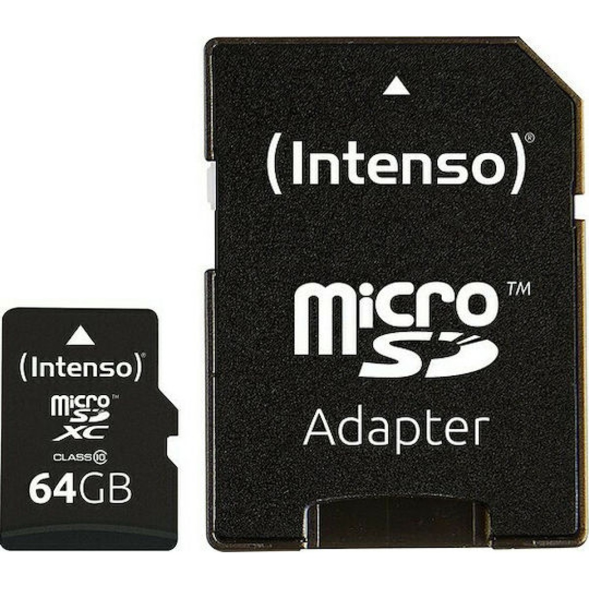 Intenso microSDXC 64GB Class 10 High Speed με αντάπτορα