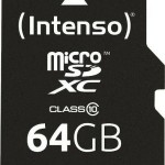 Intenso microSDXC 64GB Class 10 High Speed με αντάπτορα