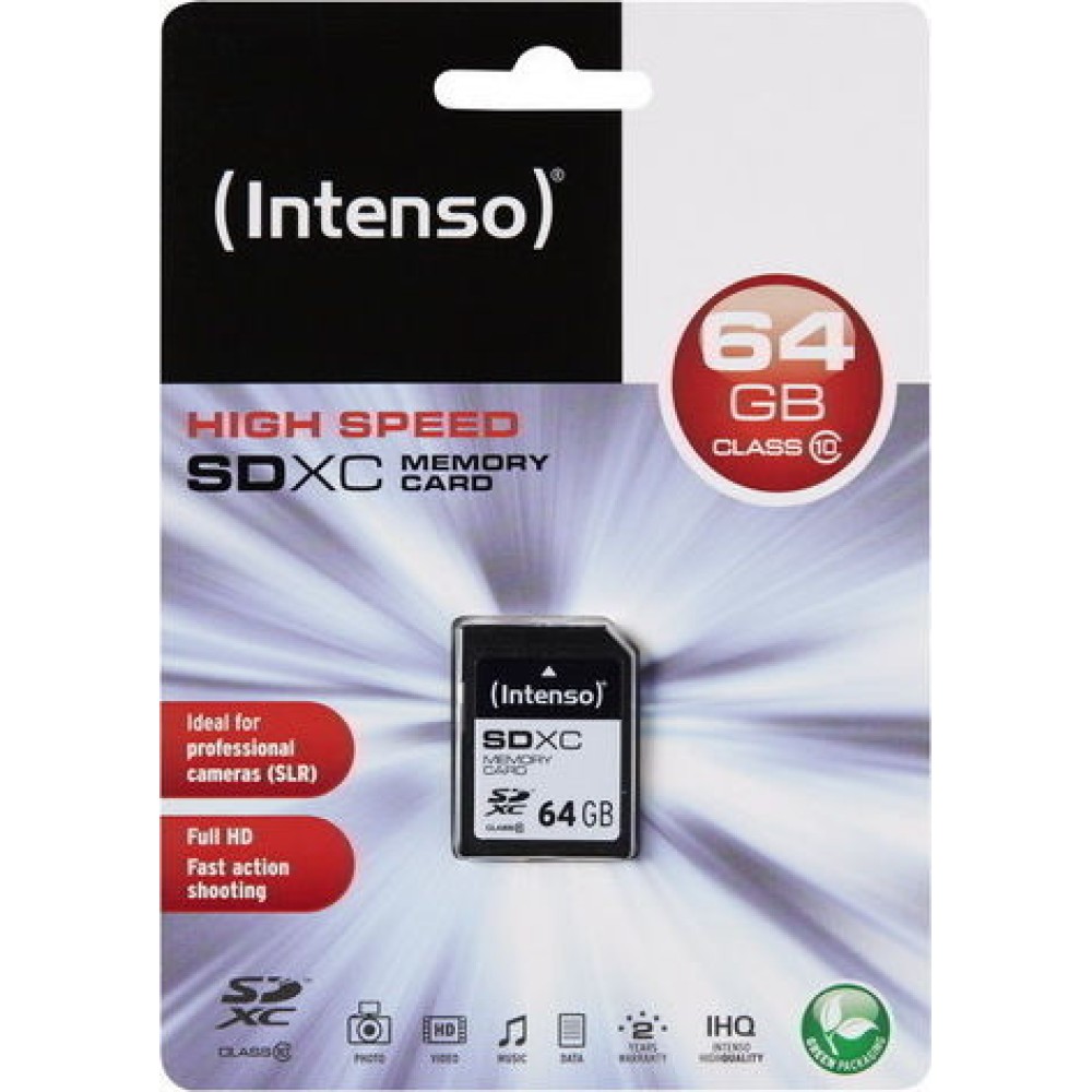 Intenso SDXC 64GB Class 10 High Speed