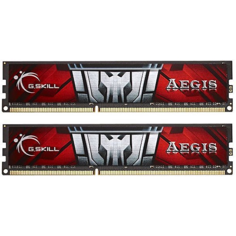 G.Skill Aegis DDR3 8GB RAM με 2x4GB Modules και Ταχύτητα 1600 για Desktop
