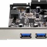Silverstone PCIe σε 2 εξωτερικές και 1 εσωτερική θύρα USB 3.0