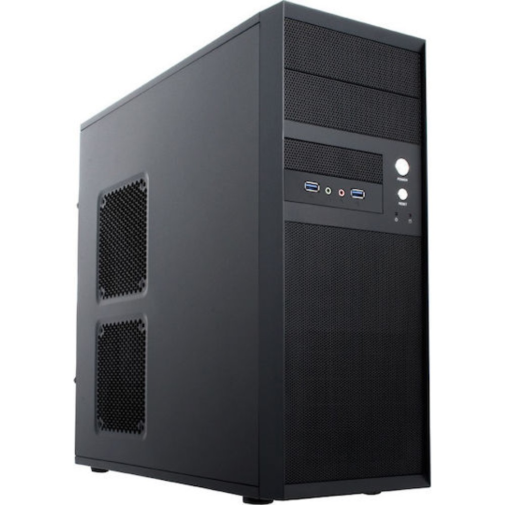 Chieftec CQ-01B-U3-OP Midi Tower Κουτί Υπολογιστή Μαύρο