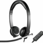 Logitech H650e On Ear Multimedia Ακουστικά με μικροφωνο και σύνδεση USB