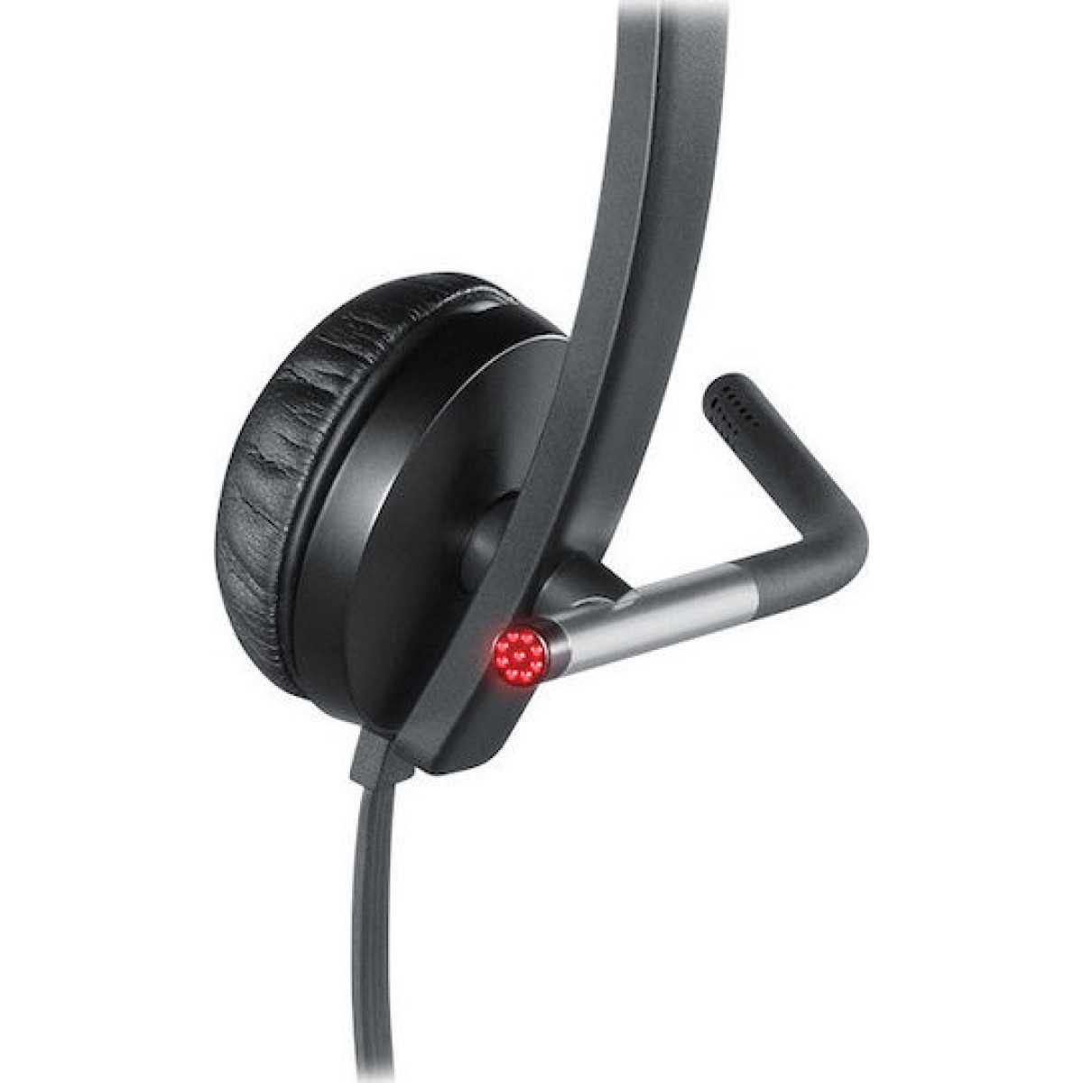 Logitech H650e On Ear Multimedia Ακουστικά με μικροφωνο και σύνδεση USB