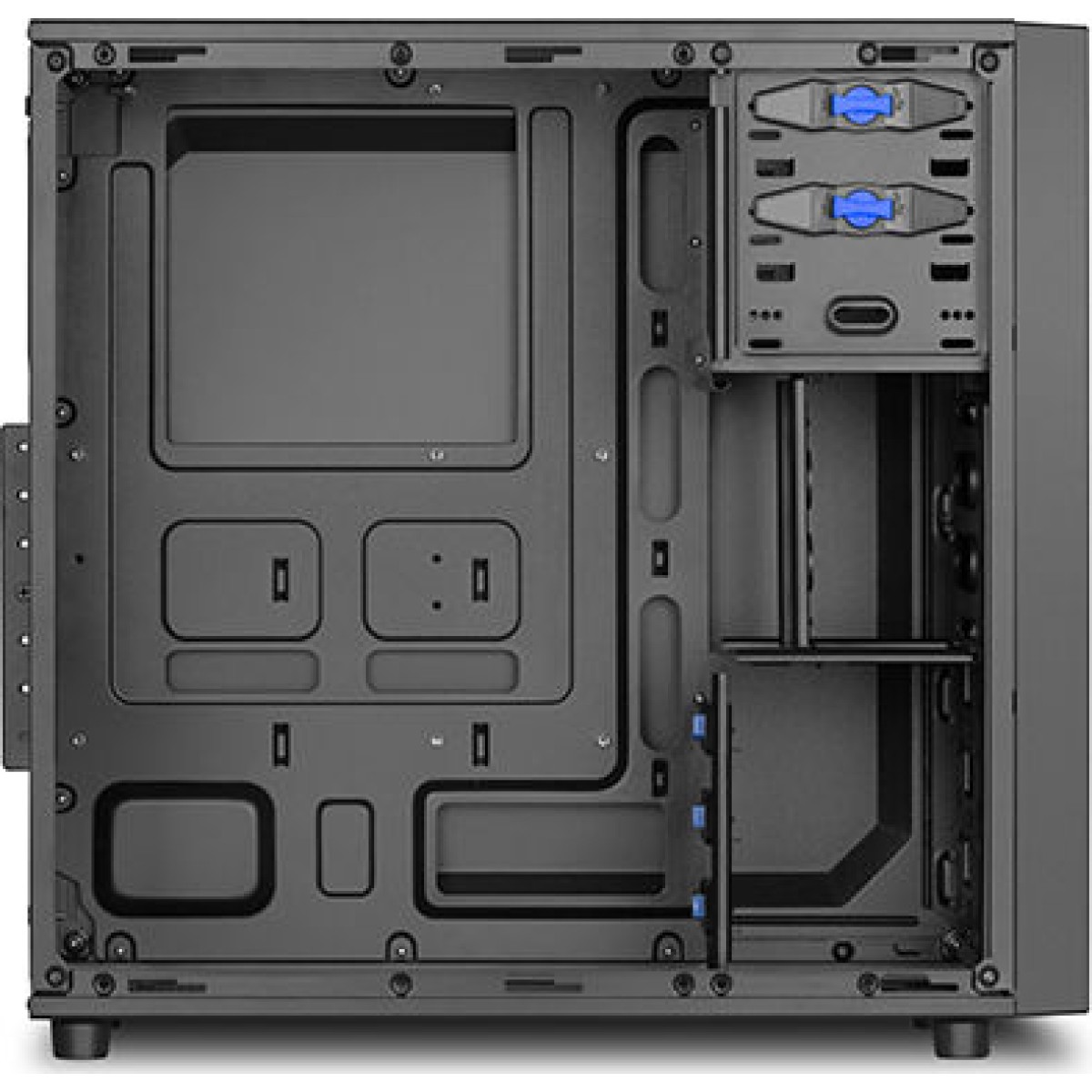 Sharkoon VS4-V Midi Tower Κουτί Υπολογιστή Μαύρο