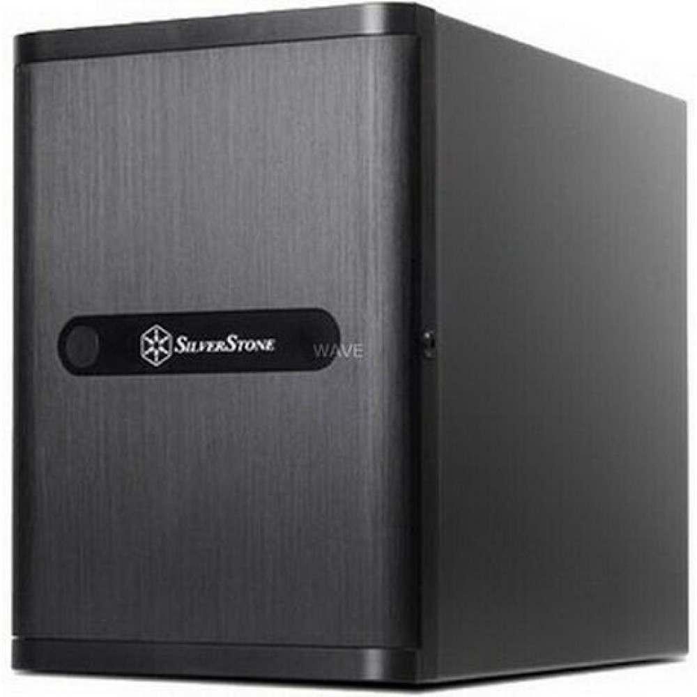 Silverstone DS380 Mini Tower Κουτί Υπολογιστή Μαύρο