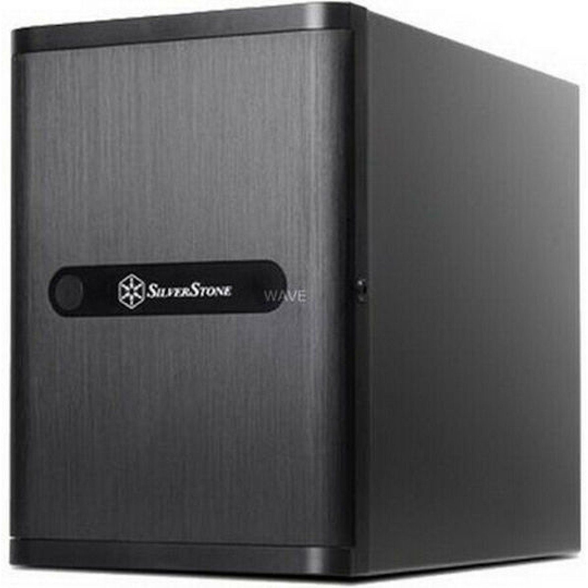 Silverstone DS380 Mini Tower Κουτί Υπολογιστή Μαύρο