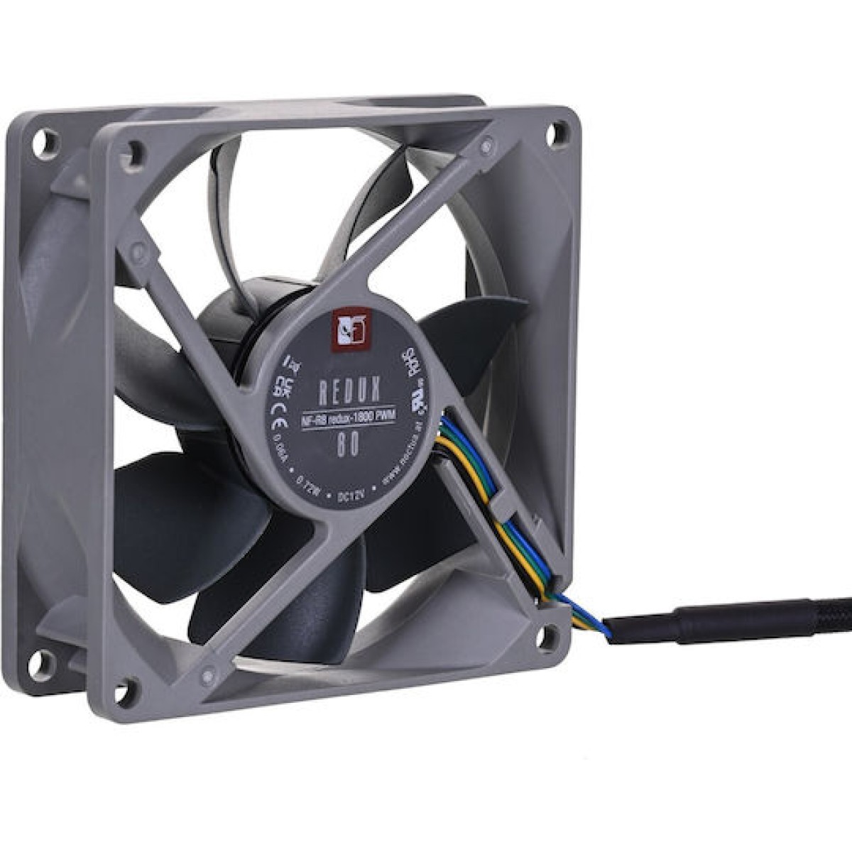 Noctua NF-R8 redux-1800 Case Fan με Σύνδεση 4-Pin PWM Γκρι