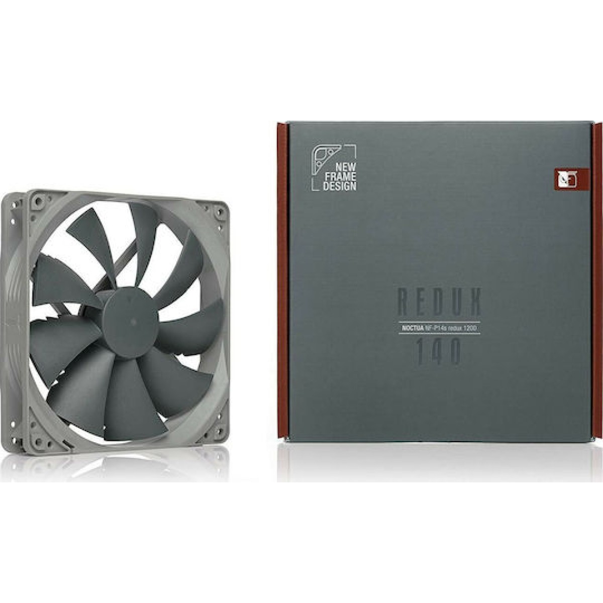 Noctua NF-P14s redux-1200 Case Fan 140mm με Σύνδεση 3-Pin Γκρι