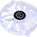 Thermaltake Pure 20 LED Case Fan 200mm με Μπλε Φωτισμό και Σύνδεση 3-Pin Λευκό