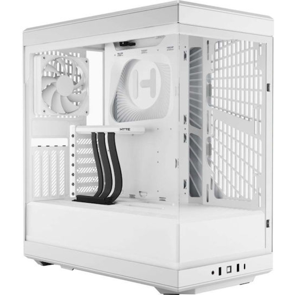 HYTE Y40 Gaming Midi Tower Κουτί Υπολογιστή με Πλαϊνό Παράθυρο Snow White