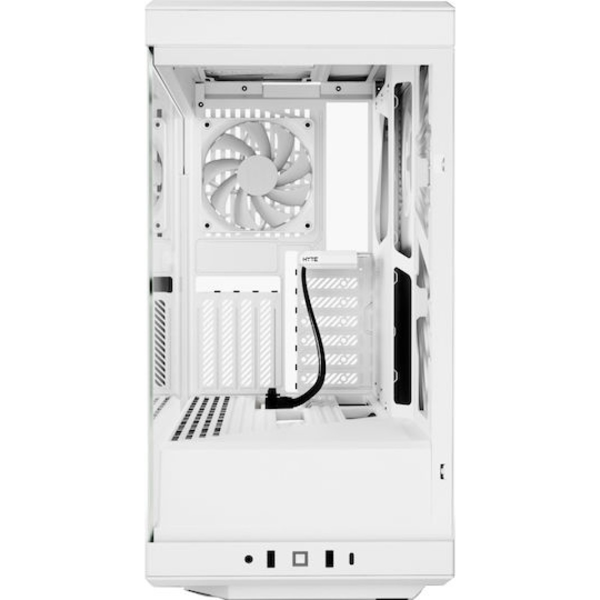 HYTE Y40 Gaming Midi Tower Κουτί Υπολογιστή με Πλαϊνό Παράθυρο Snow White