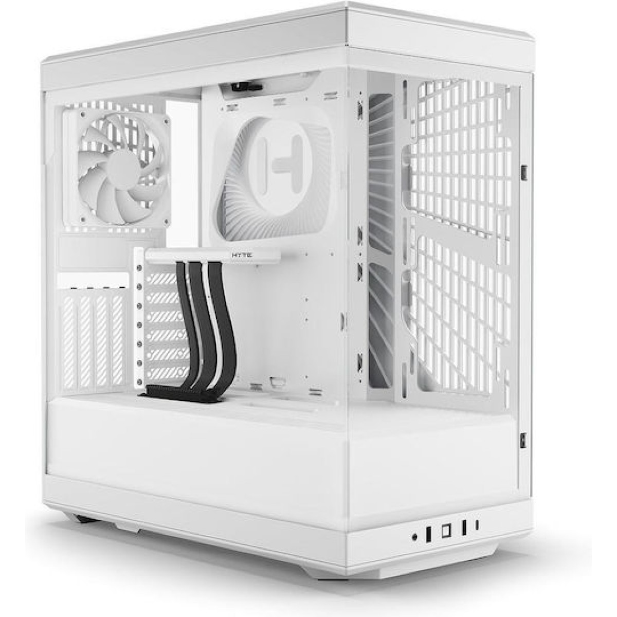 HYTE Y40 Gaming Midi Tower Κουτί Υπολογιστή με Πλαϊνό Παράθυρο Snow White