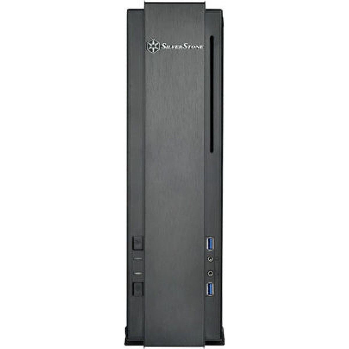 Silverstone ML07B Home Theater Κουτί Υπολογιστή Μαύρο