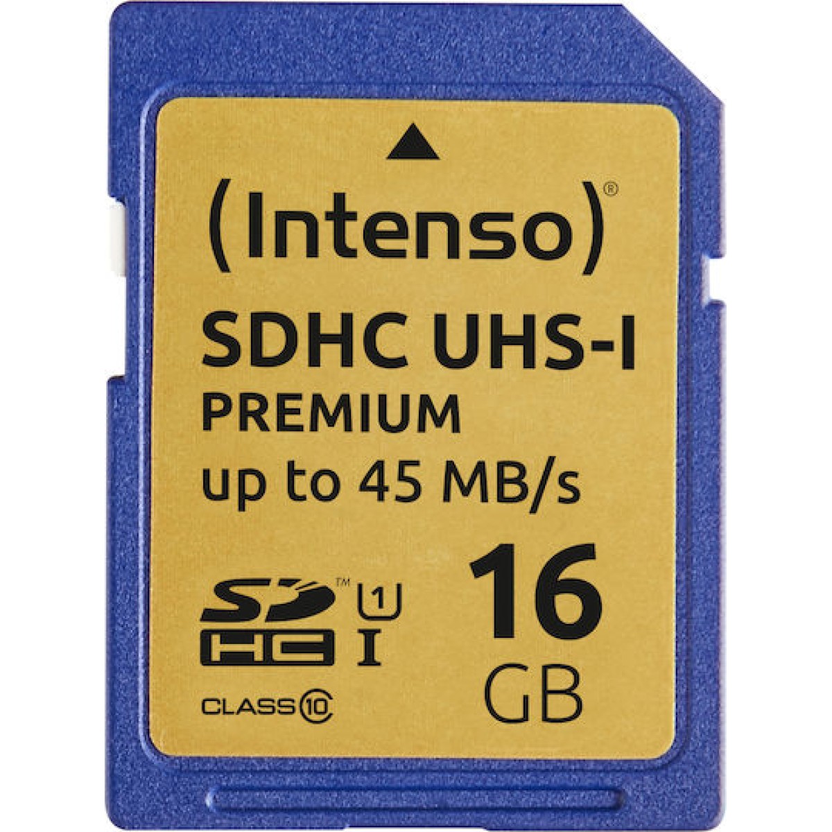 Intenso Premium SDHC 16GB Class 10 U1 UHS-I