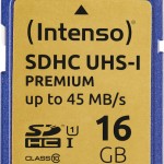 Intenso Premium SDHC 16GB Class 10 U1 UHS-I