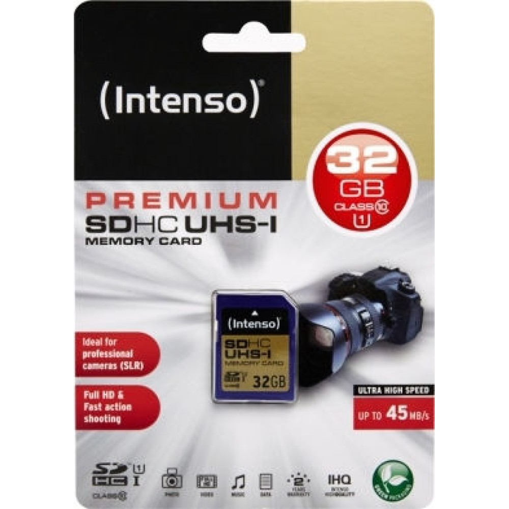 Intenso SDHC 32GB Class 10 U1 UHS-I