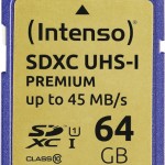 Intenso SDXC 64GB Class 10 U1 UHS-I