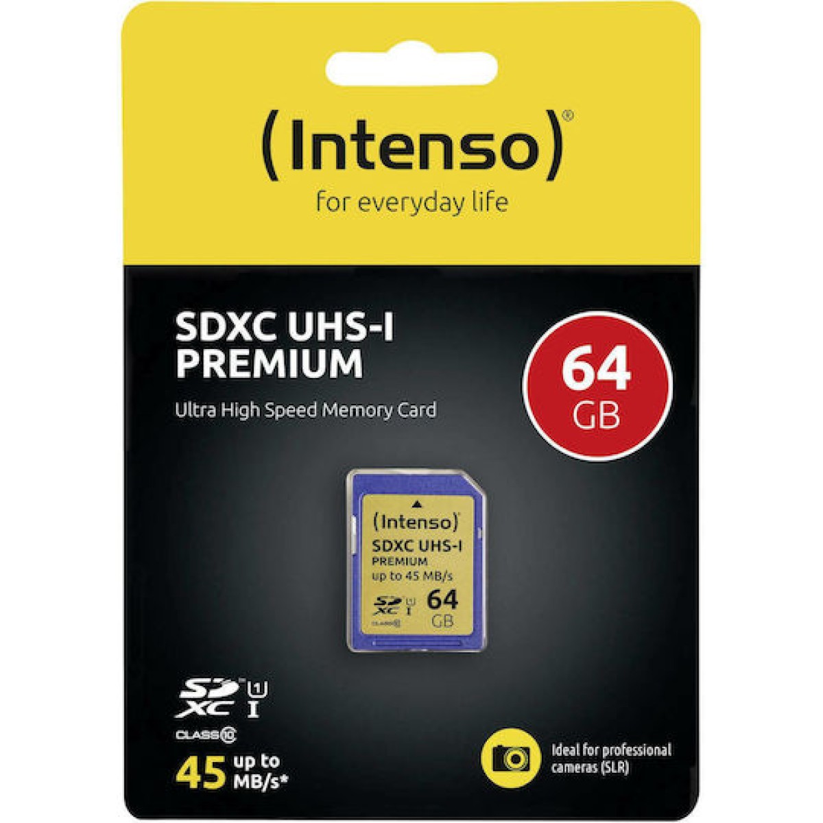 Intenso SDXC 64GB Class 10 U1 UHS-I