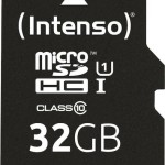 Intenso microSDHC 32GB Class 10 U1 UHS-I με αντάπτορα