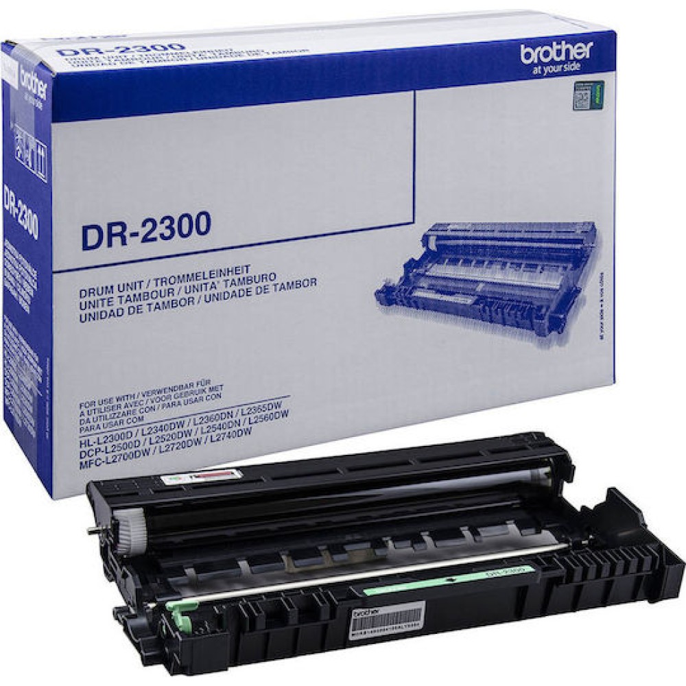 Brother DR-2300 Γνήσιο Drum Laser Εκτυπωτή Μαύρο 2500 Σελίδων (DR-2300)