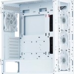 Enermax MarbleShell MS31 RGB Gaming Midi Tower Κουτί Υπολογιστή με Πλαϊνό Παράθυρο Λευκό