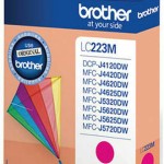 Brother LC223 Γνήσιο Μελάνι Εκτυπωτή InkJet Ματζέντα (LC-223M)