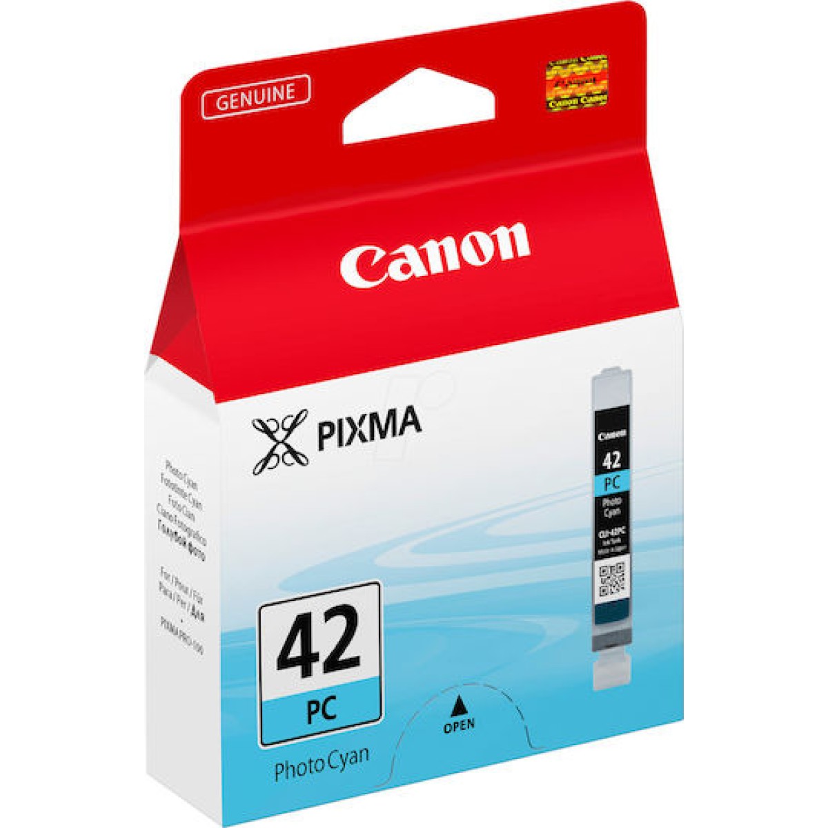 Canon CLI-42 Γνήσιο Μελάνι Εκτυπωτή InkJet Photo Κυανό (6388B001)