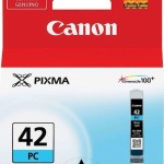Canon CLI-42 Γνήσιο Μελάνι Εκτυπωτή InkJet Photo Κυανό (6388B001)