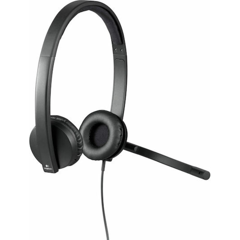 Logitech H570e Stereo On Ear Multimedia Ακουστικά με μικροφωνο και σύνδεση USB
