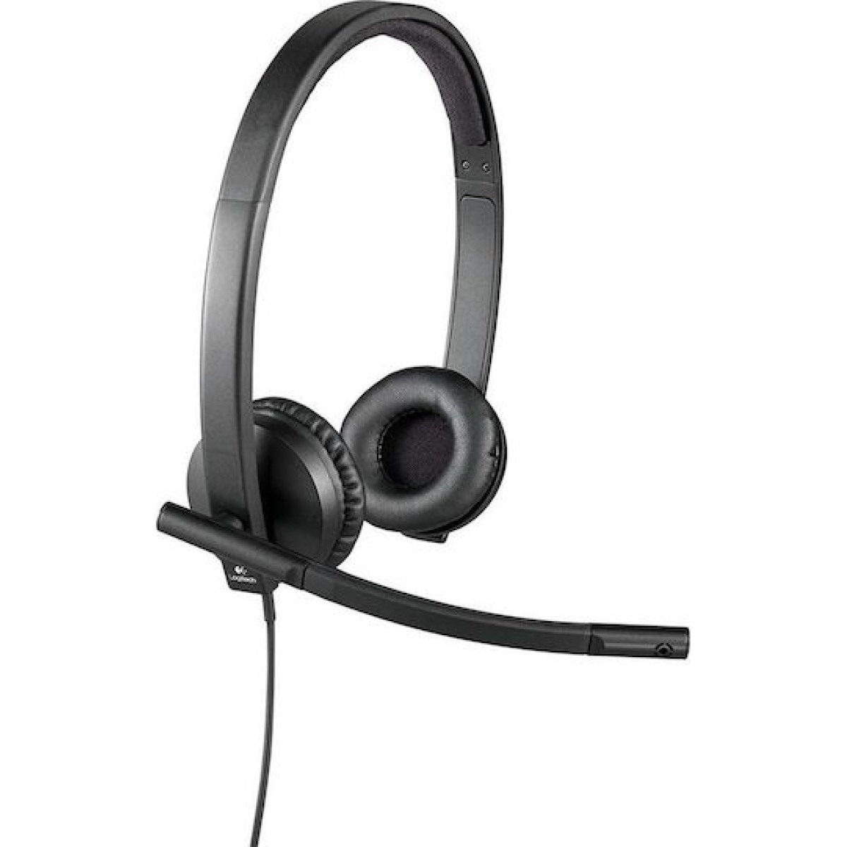 Logitech H570e Stereo On Ear Multimedia Ακουστικά με μικροφωνο και σύνδεση USB