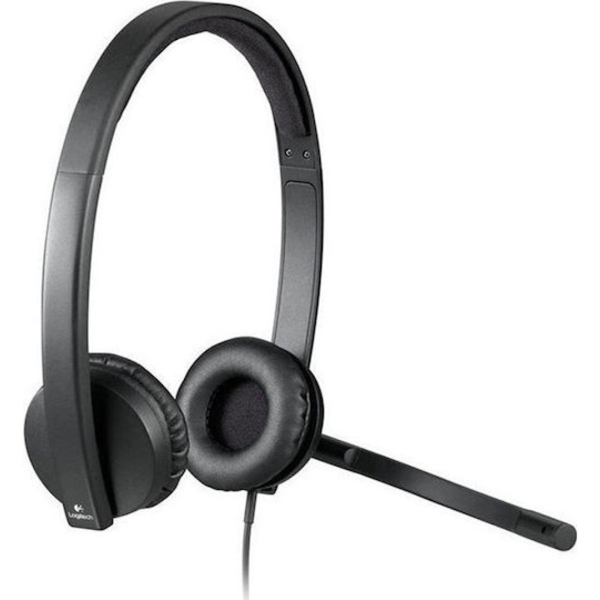 Logitech H570e Stereo On Ear Multimedia Ακουστικά με μικροφωνο και σύνδεση USB