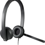 Logitech H570e Stereo On Ear Multimedia Ακουστικά με μικροφωνο και σύνδεση USB
