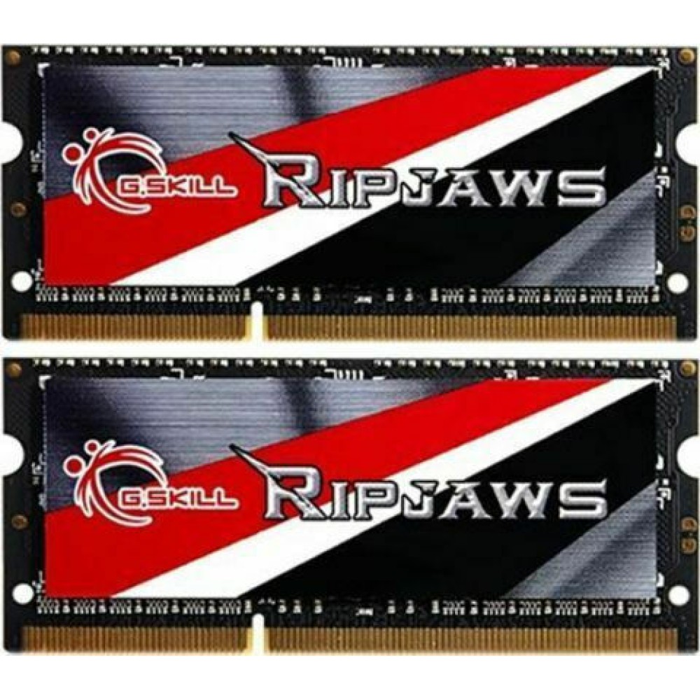 G.Skill Ripjaws DDR3 16GB RAM με 2x8GB Modules και Ταχύτητα 1600 για Laptop