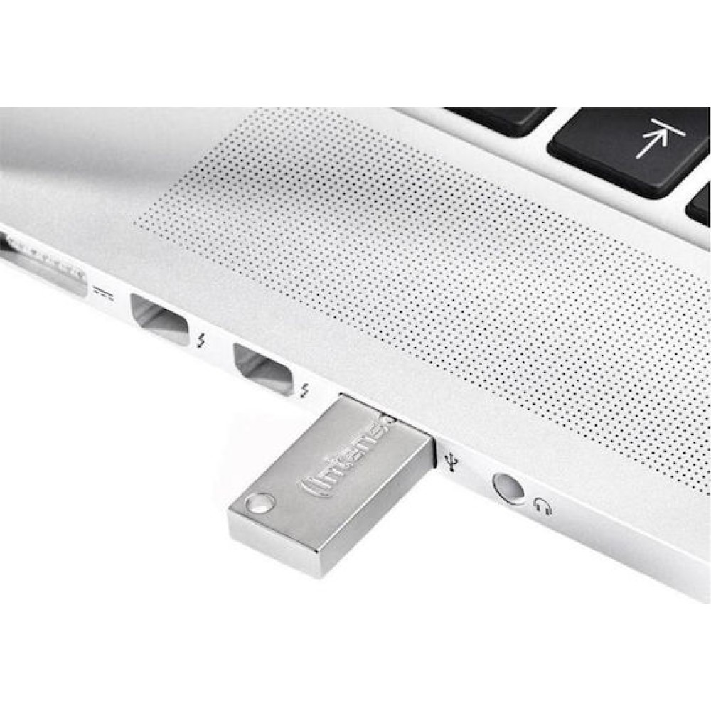 Intenso Premium Line 64GB USB 3.0 Stick Ασημί