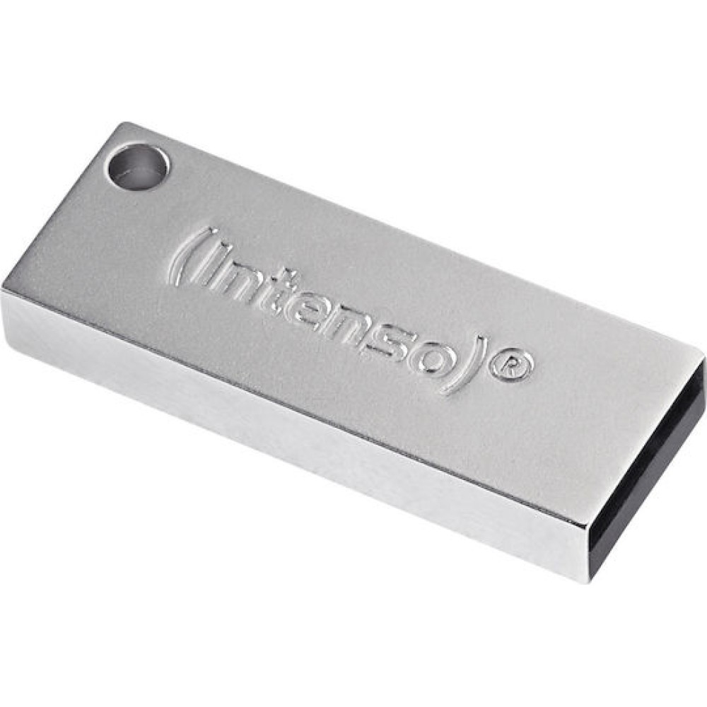 Intenso Premium Line 64GB USB 3.0 Stick Ασημί