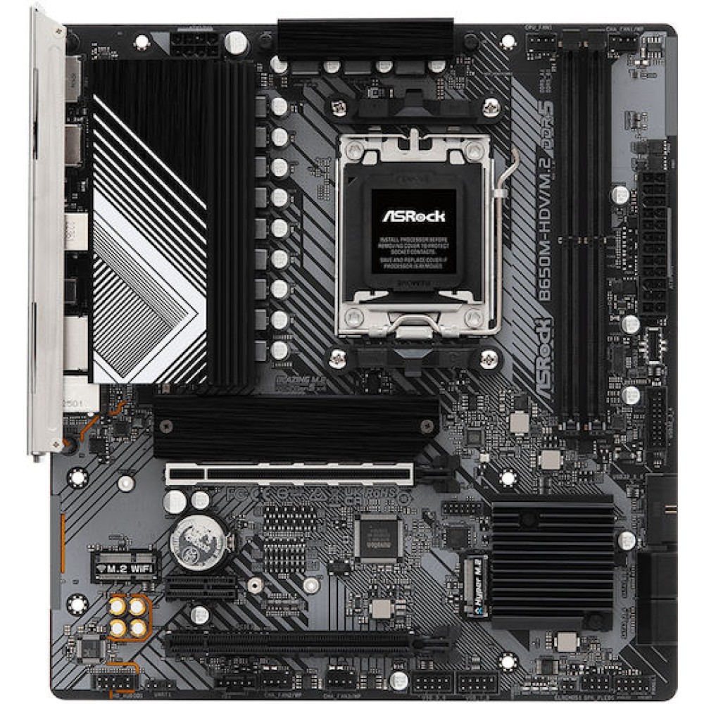 ASRock B650M-HDV/M.2 Motherboard Micro ATX με AMD AM5 Socket 90-MXBLA0-A0UAYZ