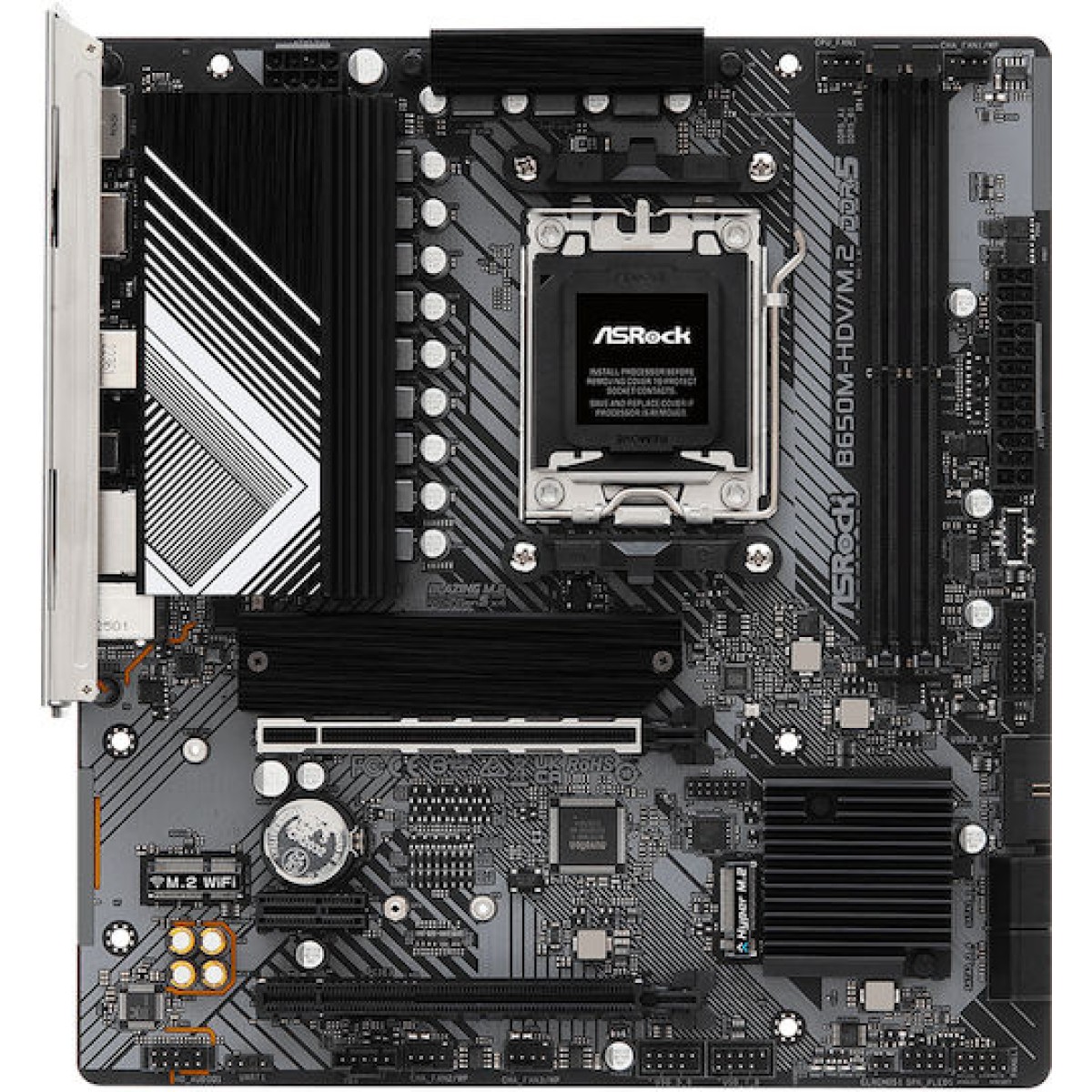 ASRock B650M-HDV/M.2 Motherboard Micro ATX με AMD AM5 Socket 90-MXBLA0-A0UAYZ