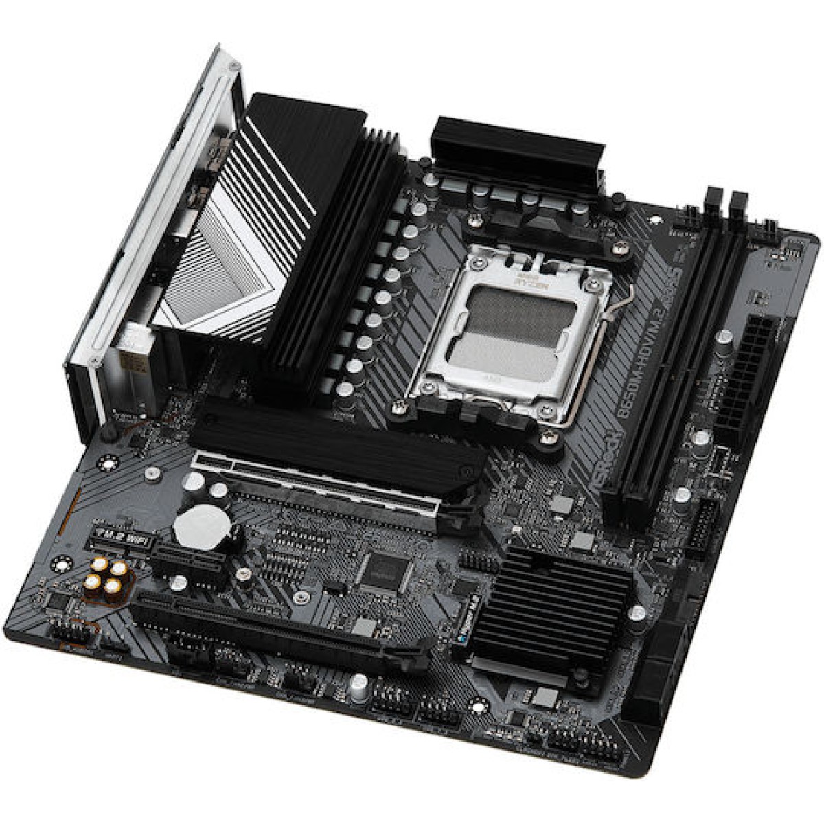 ASRock B650M-HDV/M.2 Motherboard Micro ATX με AMD AM5 Socket 90-MXBLA0-A0UAYZ