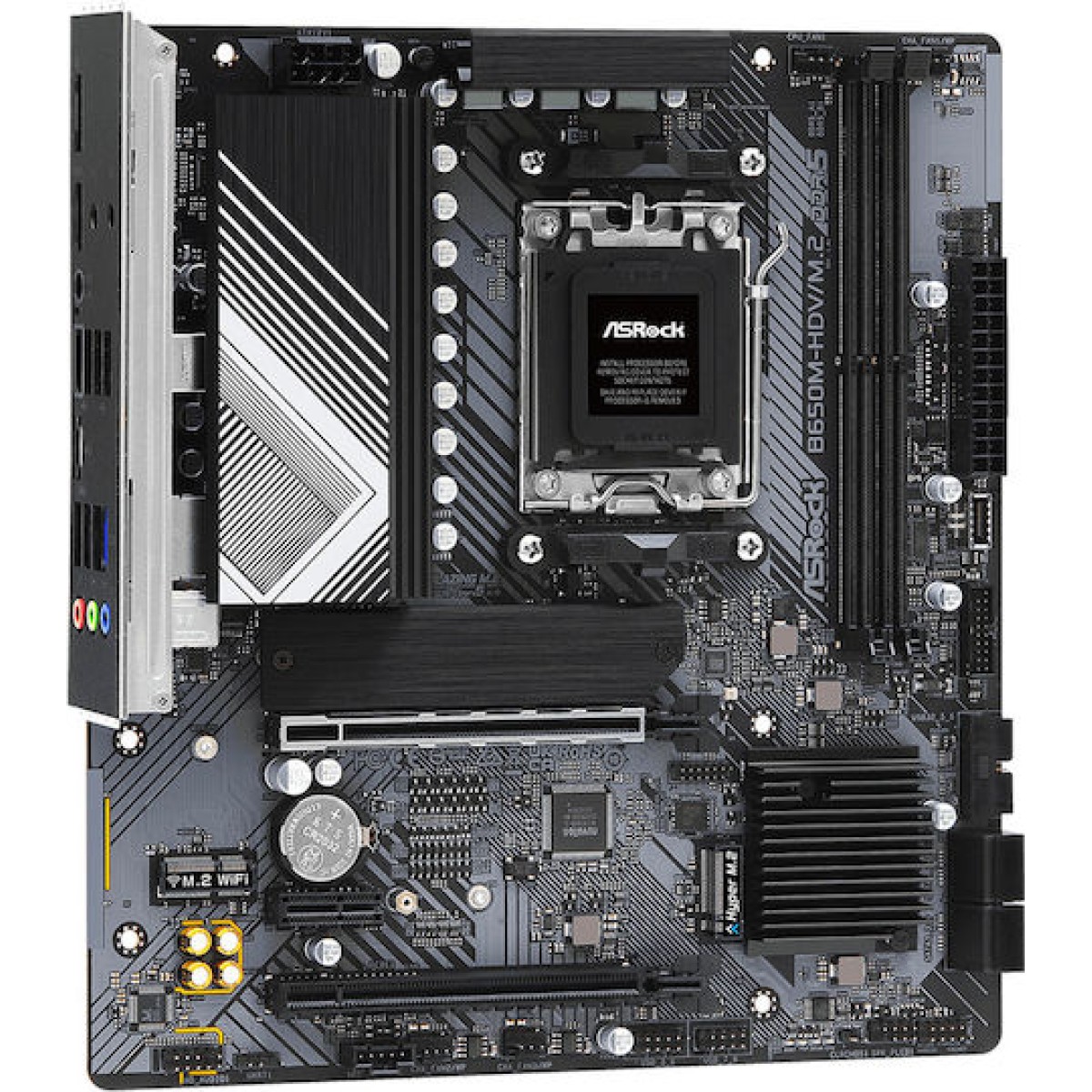 ASRock B650M-HDV/M.2 Motherboard Micro ATX με AMD AM5 Socket 90-MXBLA0-A0UAYZ