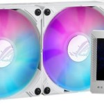 Asus ROG Ryujin III 240 Υδρόψυξη Επεξεργαστή Διπλού Ανεμιστήρα 120mm για Socket AM4/AM5/1700/1200/115x με ARGB Φωτισμό Λευκή