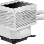 Asus ROG Ryujin III 240 Υδρόψυξη Επεξεργαστή Διπλού Ανεμιστήρα 120mm για Socket AM4/AM5/1700/1200/115x με ARGB Φωτισμό Λευκή