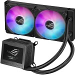 Asus ROG Ryujin III 240 Υδρόψυξη Επεξεργαστή Διπλού Ανεμιστήρα 120mm για Socket AM4/AM5/1700/1200/115x με ARGB Φωτισμό