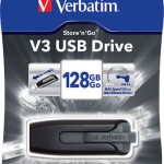 Verbatim Store 'n' Go V3 128GB USB 3.0 Stick Μαύρο